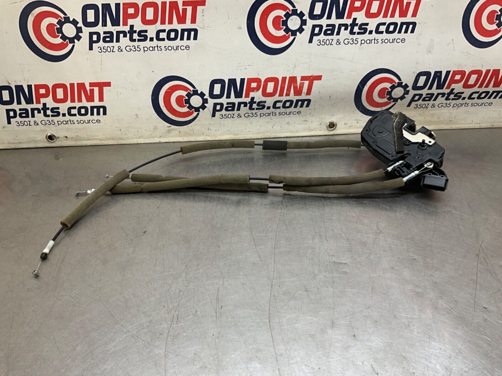 2009 Infiniti V36 G37 Sedan Passenger Right Rear Door Lock Actuator OEM 12BAWFE - On Point Parts Inc