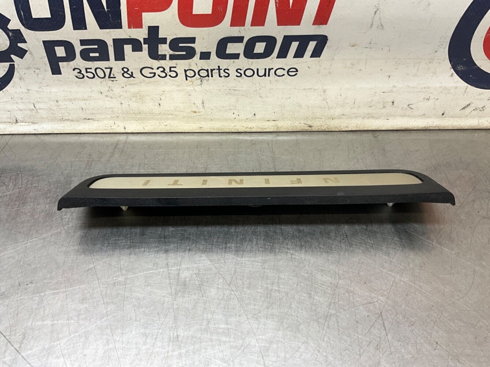 2009 Infiniti V36 G37 Passenger Right Rear Door Jamb Kick Plate Trim OEM 12BAWFE - On Point Parts Inc