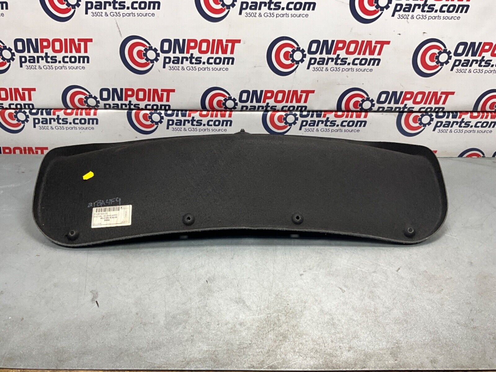 2009 BMW E92 335i Rear Coupe Trunk Lid Liner Trim OEM 21BA4F9 - On Point Parts Inc