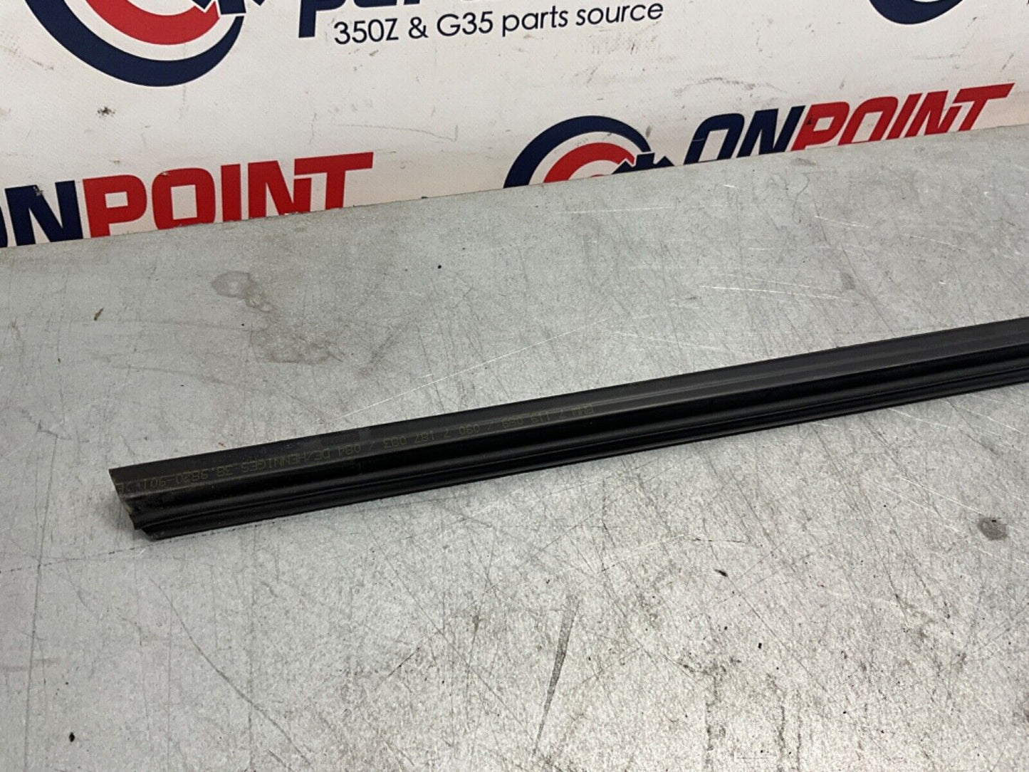 2009 BMW E92 335i Driver Left Coupe Inner Door Window Belt Weather OEM 21BA4F7 - On Point Parts Inc