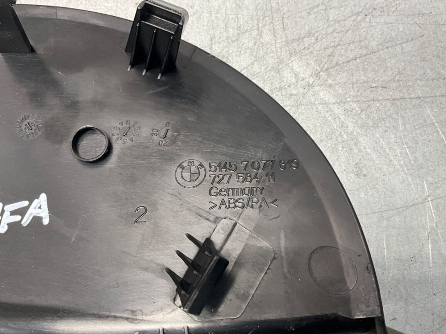 2009 BMW E92 335i Driver Left Dash End Cap Cover Trim 51457077819 OEM 21BA4FA - On Point Parts Inc