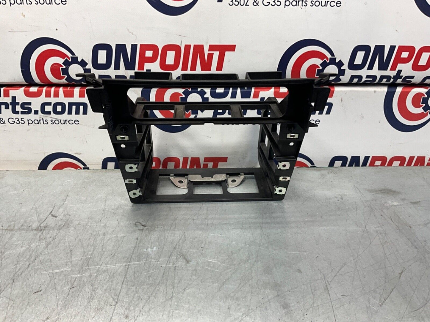 2009 BMW E92 335i CD Radio Dash Mount Bracket Bezel OEM 21BA4FC - On Point Parts Inc