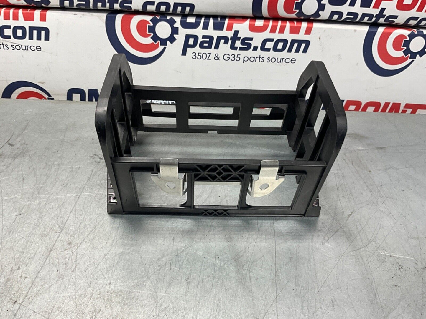 2009 BMW E92 335i CD Radio Dash Mount Bracket Bezel OEM 21BA4FC - On Point Parts Inc