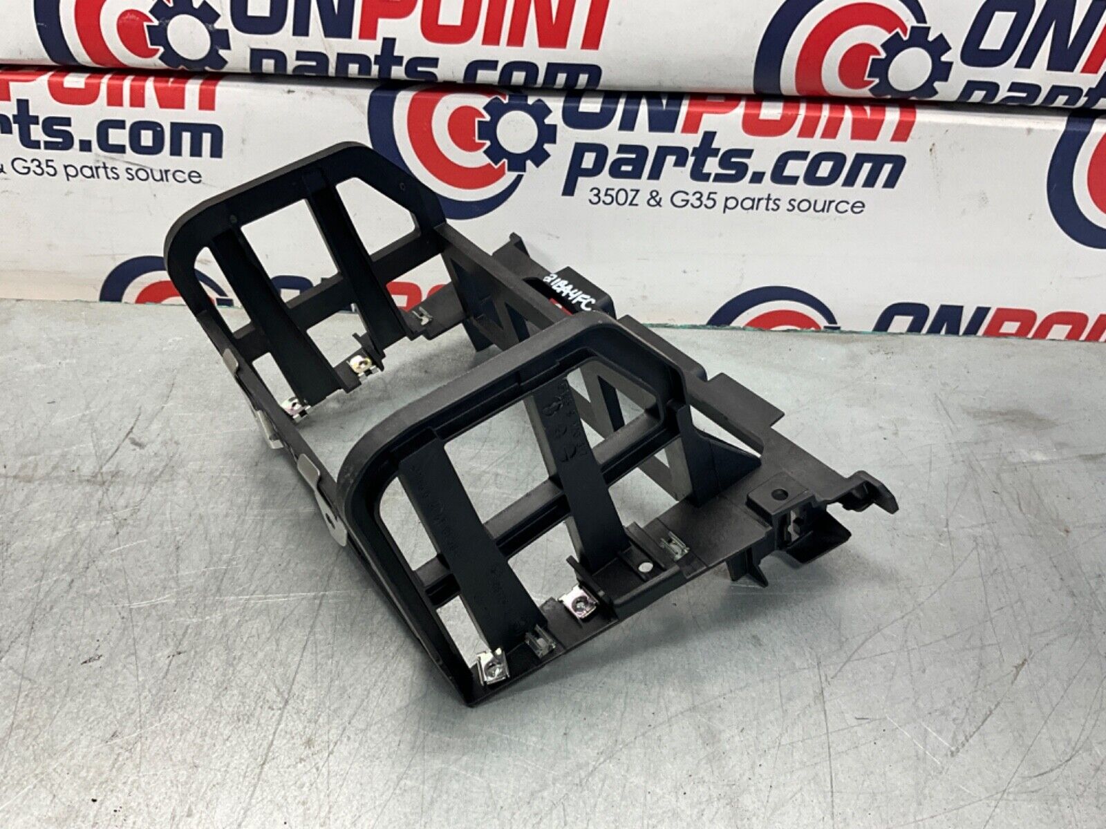 2009 BMW E92 335i CD Radio Dash Mount Bracket Bezel OEM 21BA4FC - On Point Parts Inc
