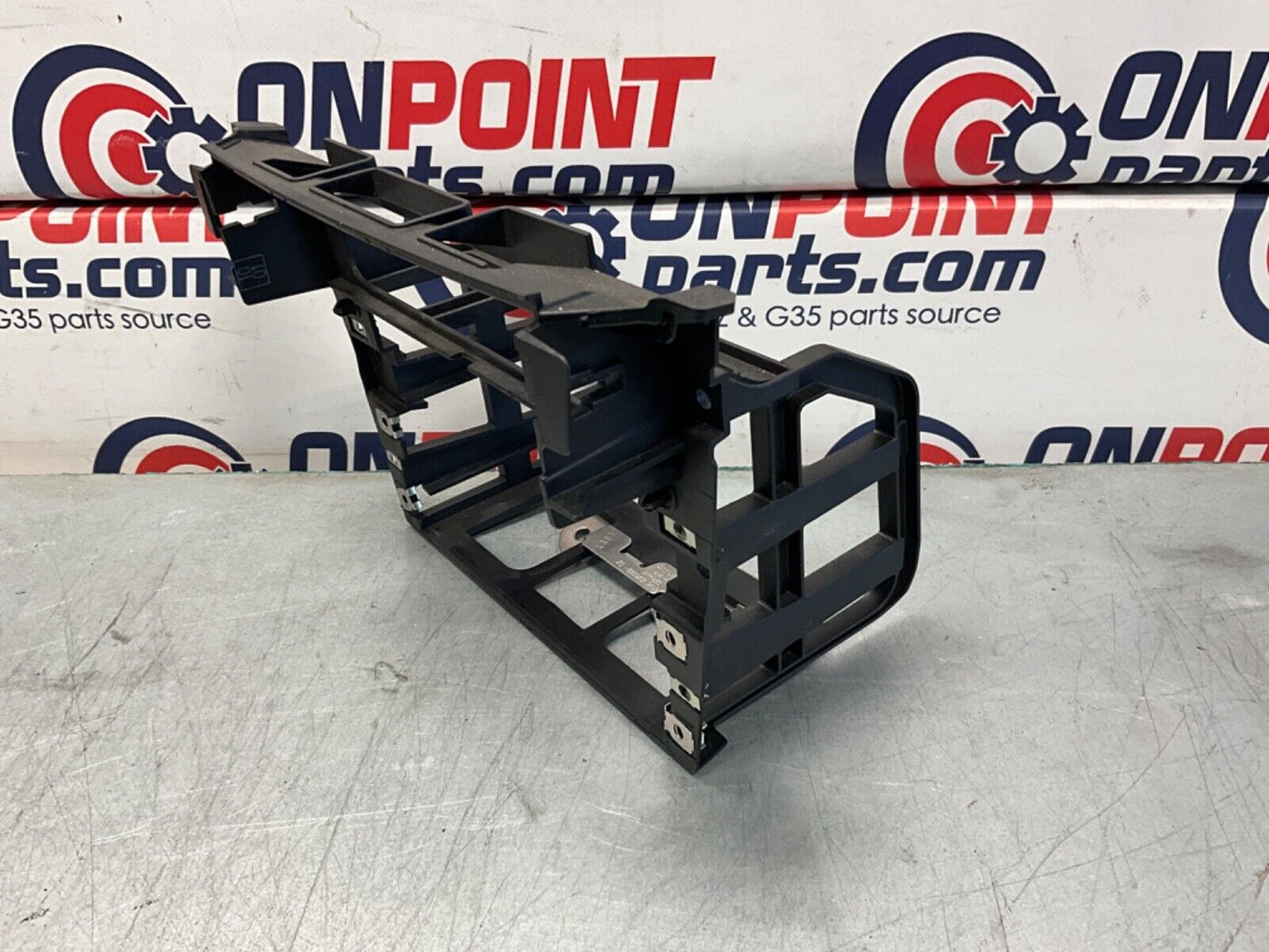 2009 BMW E92 335i CD Radio Dash Mount Bracket Bezel OEM 21BA4FC - On Point Parts Inc