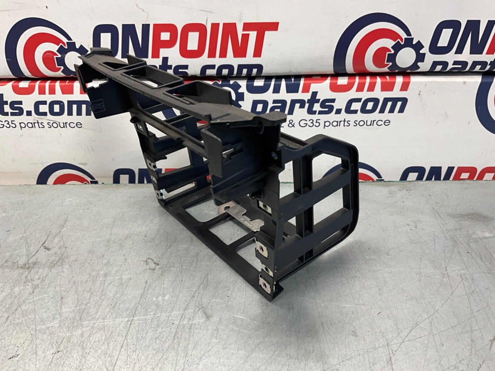 2009 BMW E92 335i CD Radio Dash Mount Bracket Bezel OEM 21BA4FC - On Point Parts Inc