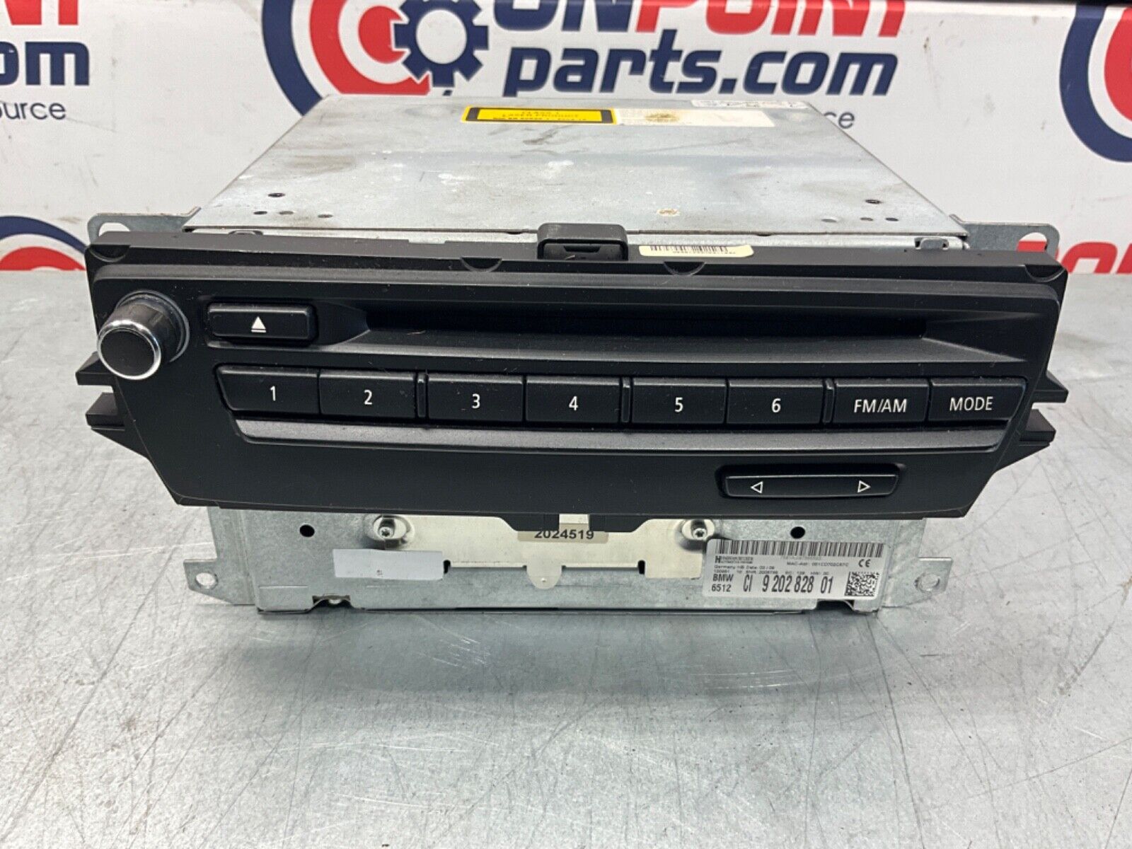 2009 BMW E92 335i CD Radio Navigation Head Unit OEM 21BA4F - On Point Parts Inc