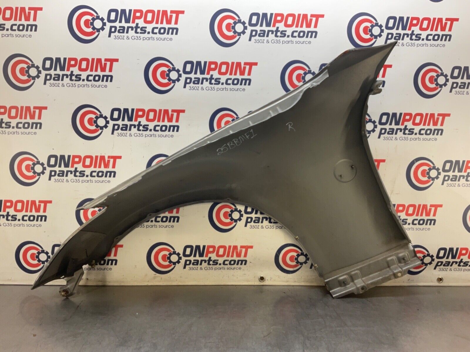 2007 Nissan Z33 350Z Coupe Passenger Right Front Fender OEM 25BBMF1 - On Point Parts Inc