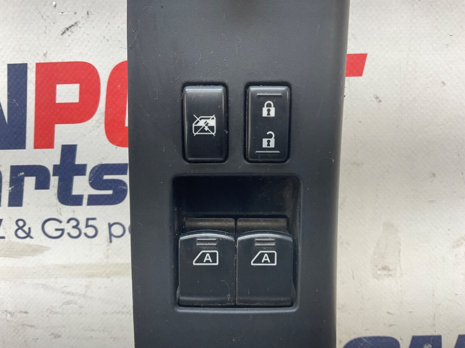 2007 Nissan Z33 350Z Driver Left Master Door Lock Window Switches OEM 25BBMFA - On Point Parts Inc
