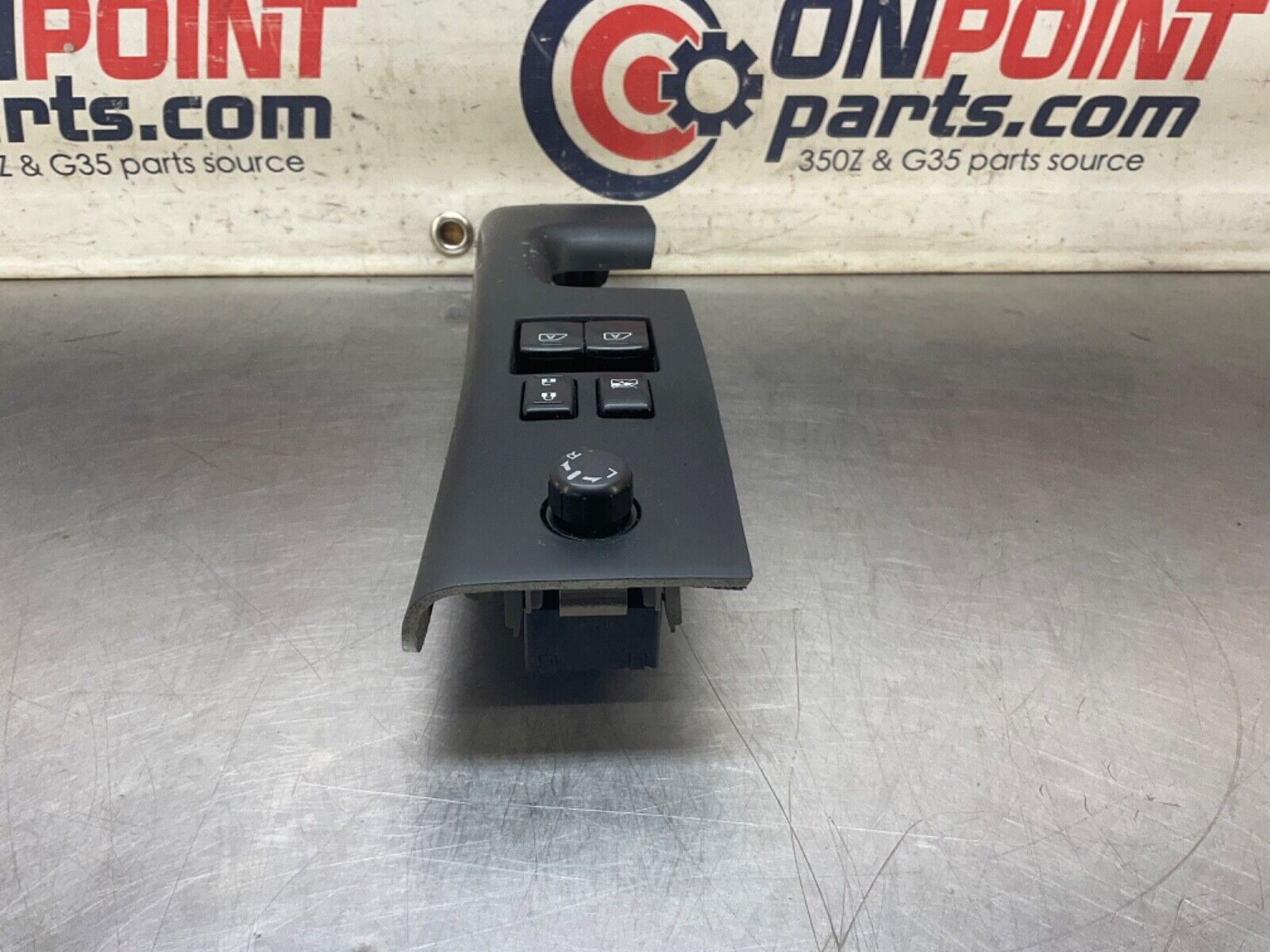 2007 Nissan Z33 350Z Driver Left Master Door Lock Window Switches OEM 25BBMFA - On Point Parts Inc