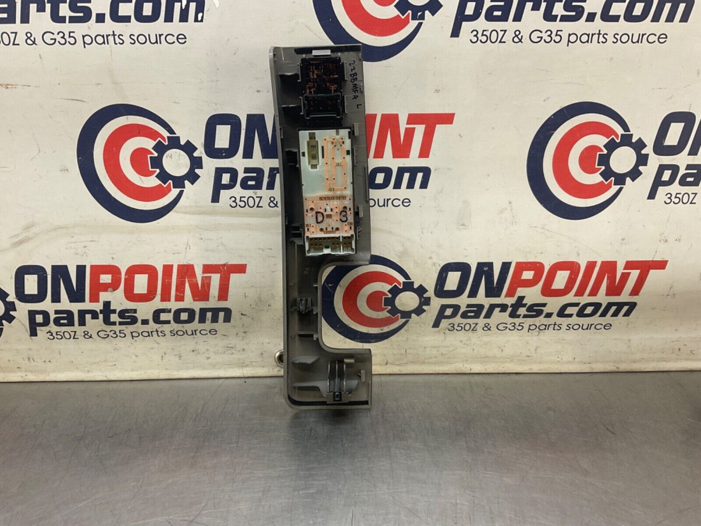 2007 Nissan Z33 350Z Driver Left Master Door Lock Window Switches OEM 25BBMFA - On Point Parts Inc