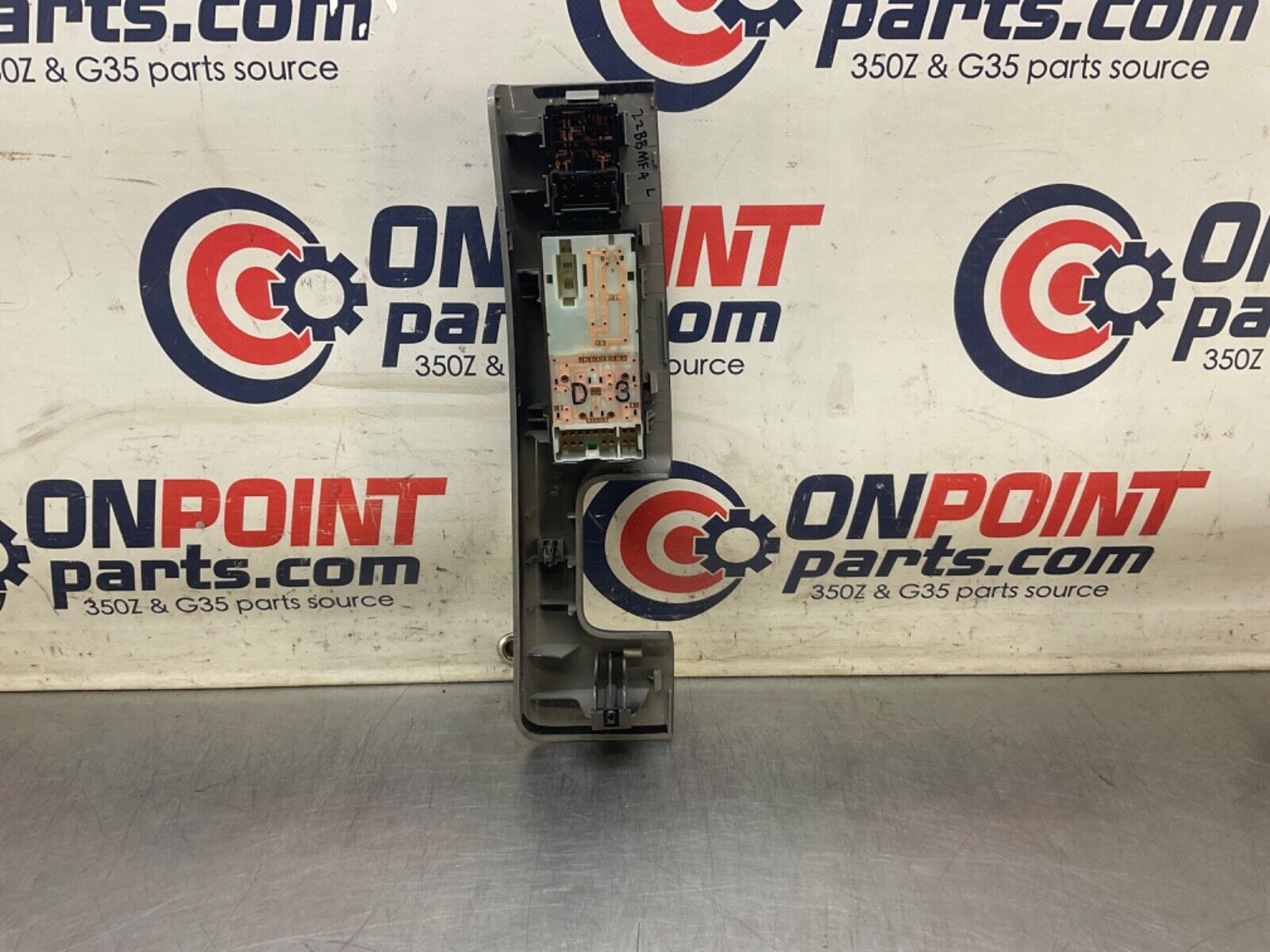 2007 Nissan Z33 350Z Driver Left Master Door Lock Window Switches OEM 25BBMFA - On Point Parts Inc