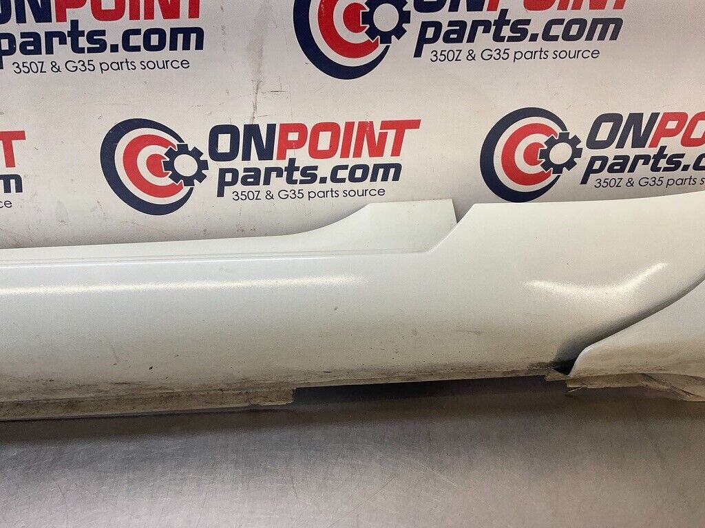 2008 Nissan Z33 350Z Passenger Right Rocker Panel Side Skirt  OEM 24BBTF5 - On Point Parts Inc
