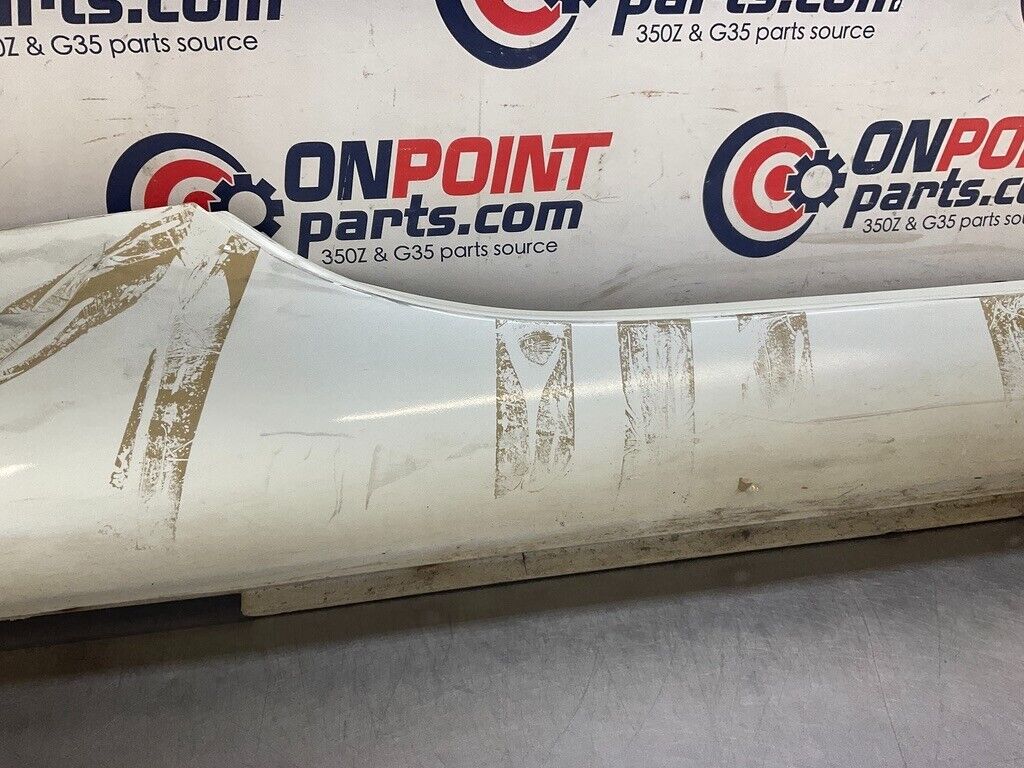 2008 Nissan Z33 350Z Passenger Right Rocker Panel Side Skirt  OEM 24BBTF5 - On Point Parts Inc