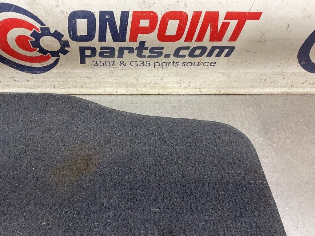 2008 Nissan Z33 350Z Passenger Right Front Floor Mat Carpet OEM 24BBTF9 - On Point Parts Inc