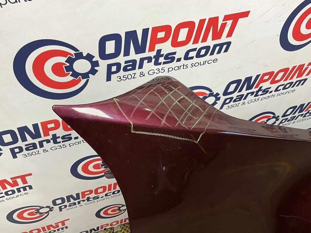 2006 Nissan Z33 350Z Passenger Right Front Fender Panel OEM 11BB1F1 - On Point Parts Inc