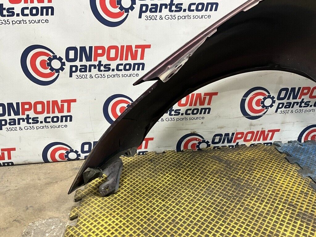 2006 Nissan Z33 350Z Passenger Right Front Fender Panel OEM 11BB1F1 - On Point Parts Inc