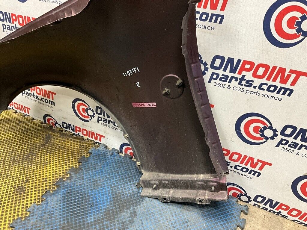 2006 Nissan Z33 350Z Passenger Right Front Fender Panel OEM 11BB1F1 - On Point Parts Inc
