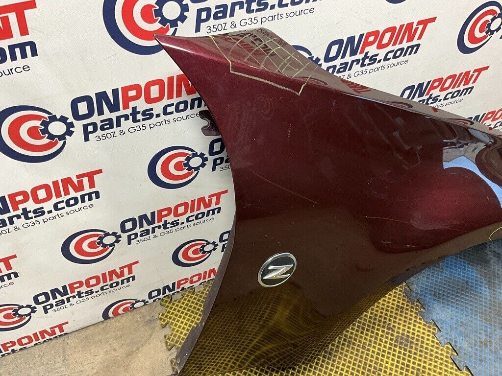 2006 Nissan Z33 350Z Passenger Right Front Fender Panel OEM 11BB1F1 - On Point Parts Inc