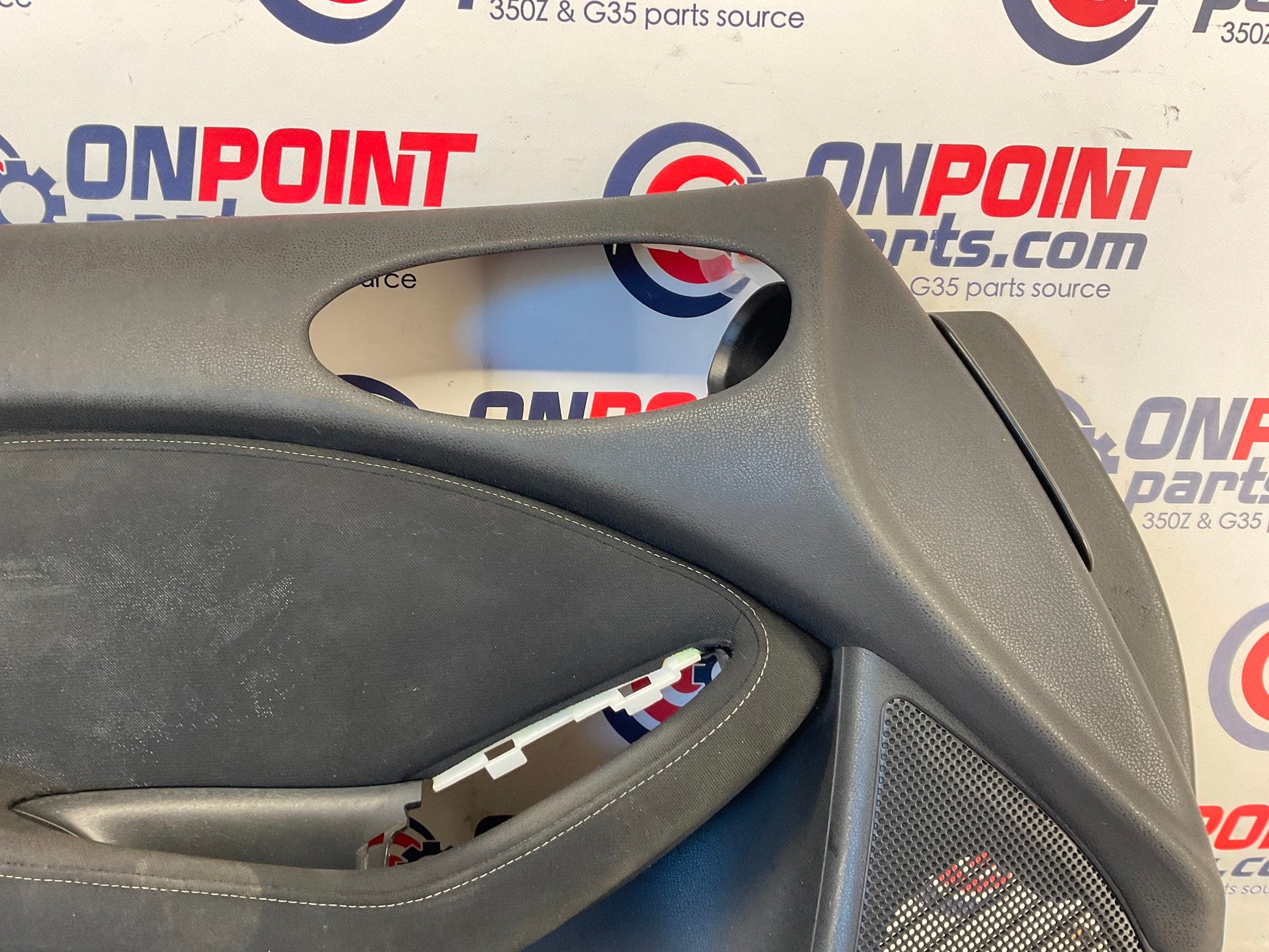 2012 Nissan 370Z Driver Left Interior Door Panel Trim 80901 OEM 24BDME8 - On Point Parts Inc