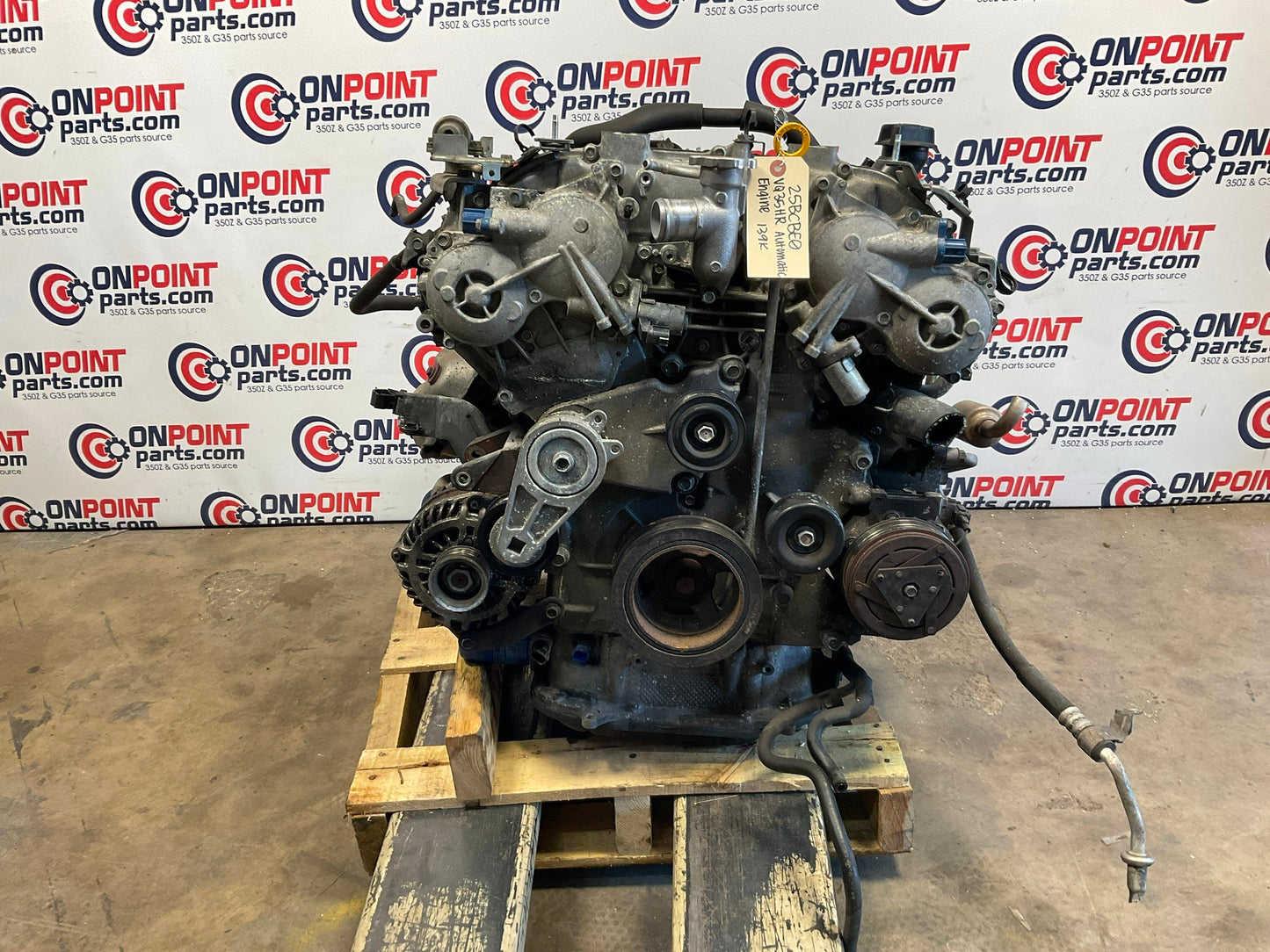 2007 Nissan 350Z VQ35HR Engine Motor 5 Speed Automatic 139k OEM 25BCBE0 - On Point Parts Inc
