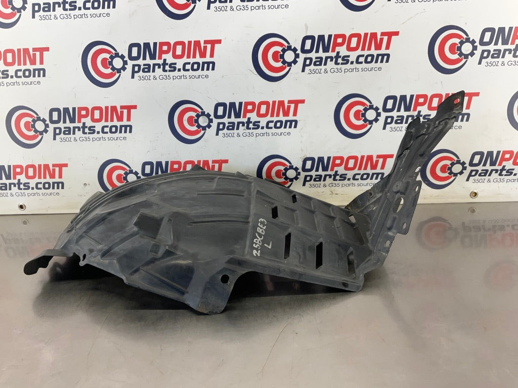 2007 Nissan 350Z Driver Left Inner Fender Liner 63845 OEM 25BCBE3 - On Point Parts Inc