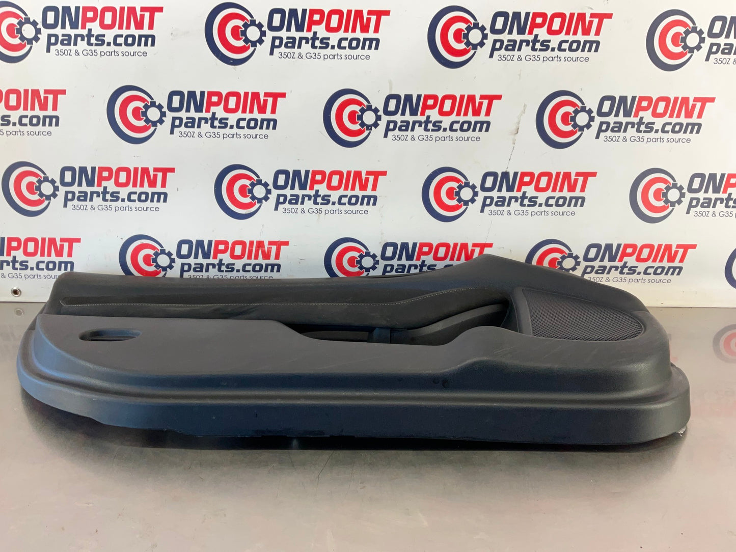 2012 Nissan 370Z Driver Left Interior Door Panel Trim 80901 OEM 24BDME8 - On Point Parts Inc
