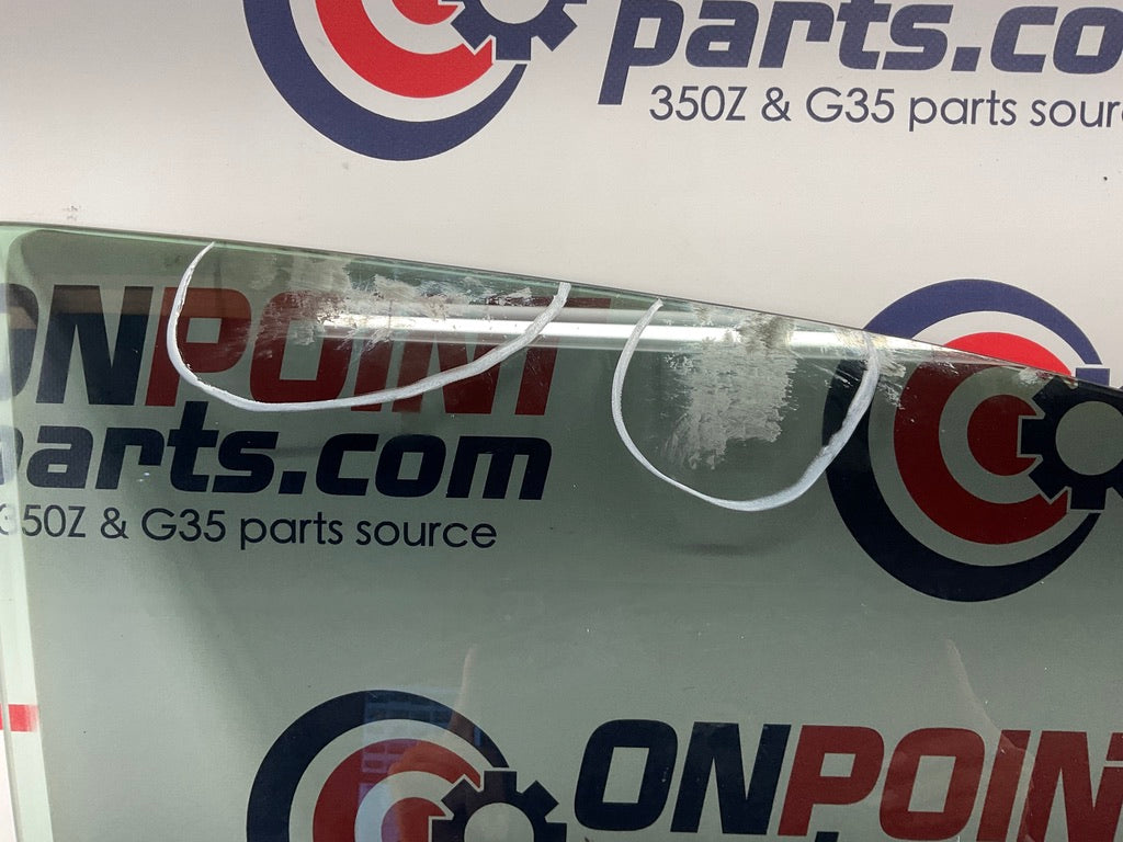 2006 Infiniti G35 Sedan Passenger Front Tinted Door Window Glass OEM 25BJ1D1 - On Point Parts Inc
