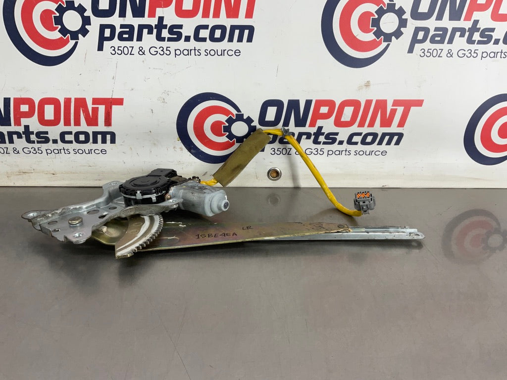 2004 Infiniti G35 Sedan Driver Left Rear Window Regulator Motor OEM 15BE4EA - On Point Parts Inc