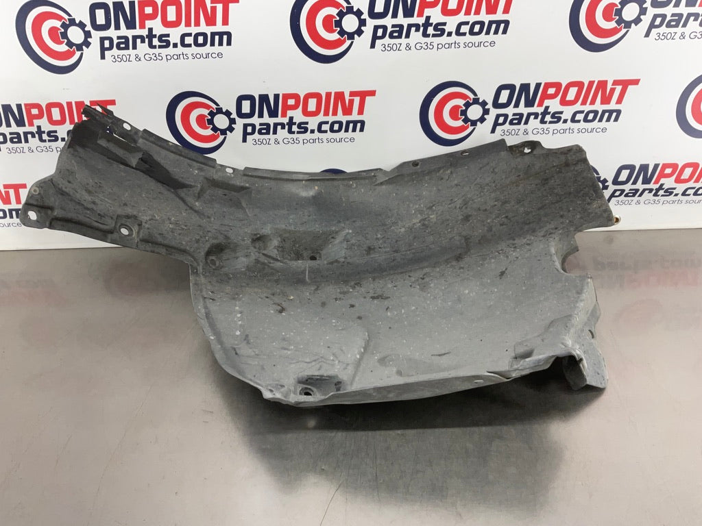 2009 Nissan 370Z Driver Left Inner Fender Liner Splash Guard OEM 15BKJD3 - On Point Parts Inc