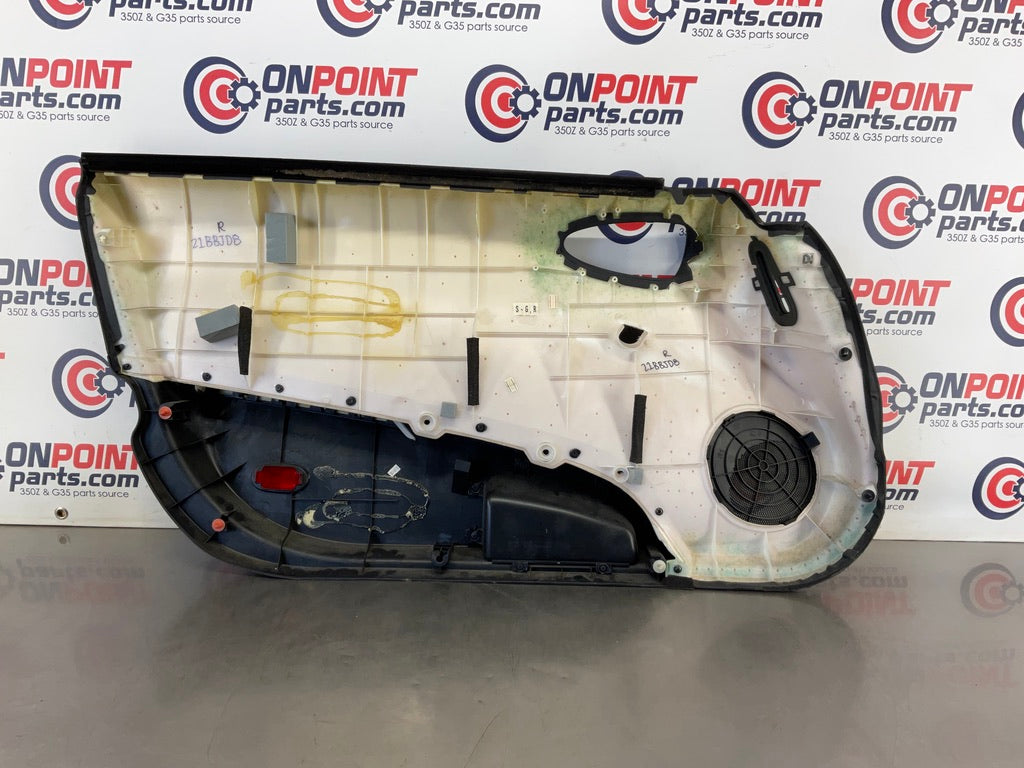 2006 Nissan 350Z Passenger Right Door Panel 80900 OEM 21BBJD8 - On Point Parts Inc