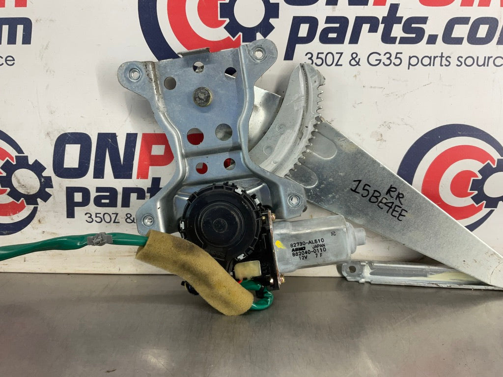 2004 Infiniti G35 Passenger Right Rear Window Regulator Motor 82730 OEM 15BE4EE - On Point Parts Inc