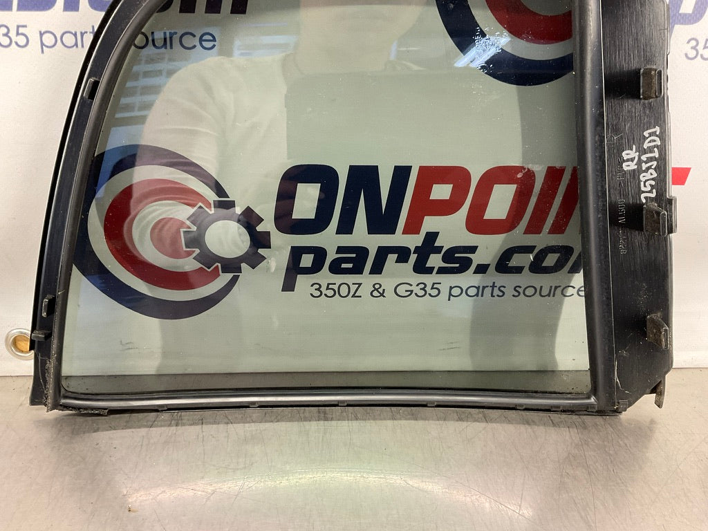 2006 Infiniti G35 Sedan Passenger Right Rear Quarter Window Glass OEM 25BJ1D1 - On Point Parts Inc