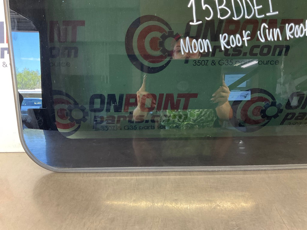 2003 Infiniti G35 Sedan Tinted Moon Sun Roof Glass OEM 15BDDE1 - On Point Parts Inc