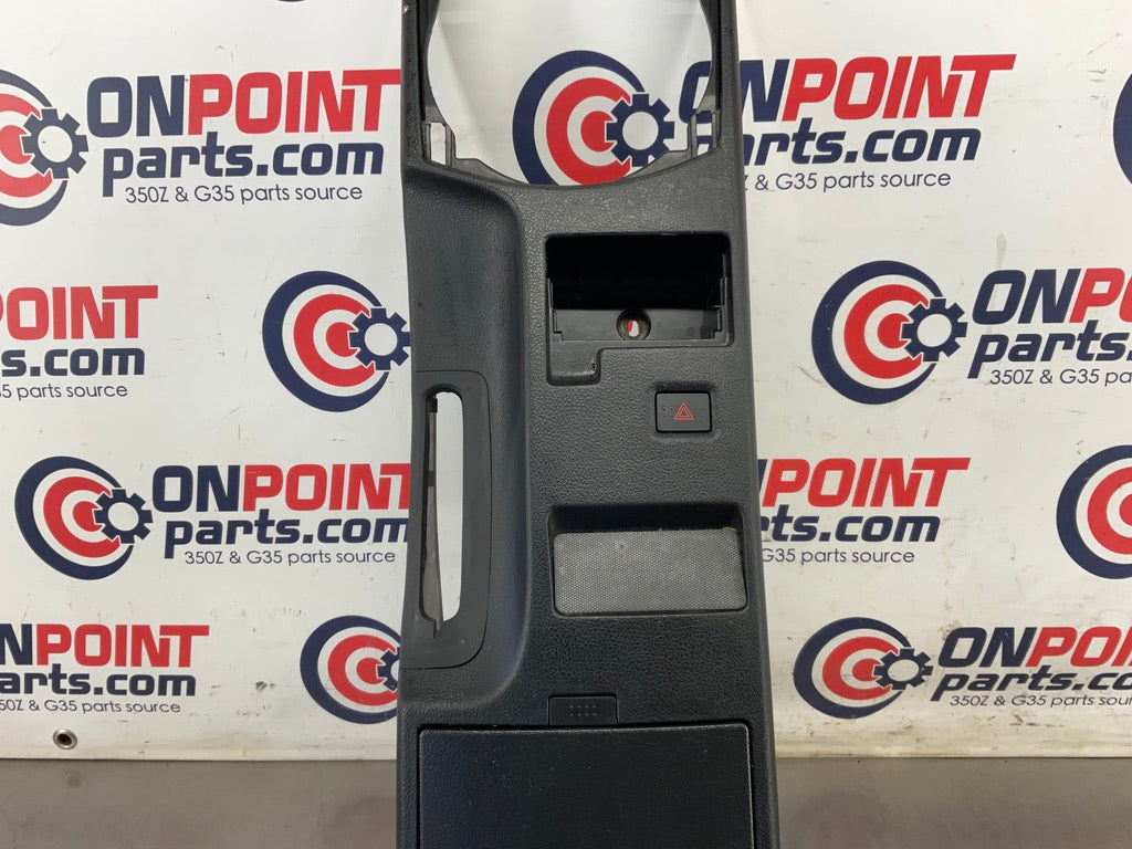 2003 Nissan 350Z Center Console with Cubby and Hazards Manual OEM 23BCPE8 - On Point Parts Inc