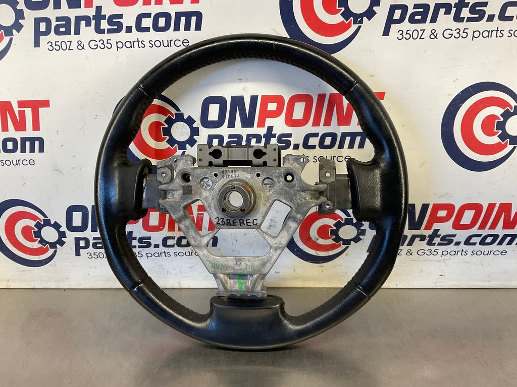 2005 Nissan 350Z Leather Steering Wheel OEM 13BEBEC - On Point Parts Inc
