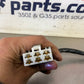2006 Nissan 350Z Driver Left Seat Switches 87066 OEM 21BBJDA - On Point Parts Inc