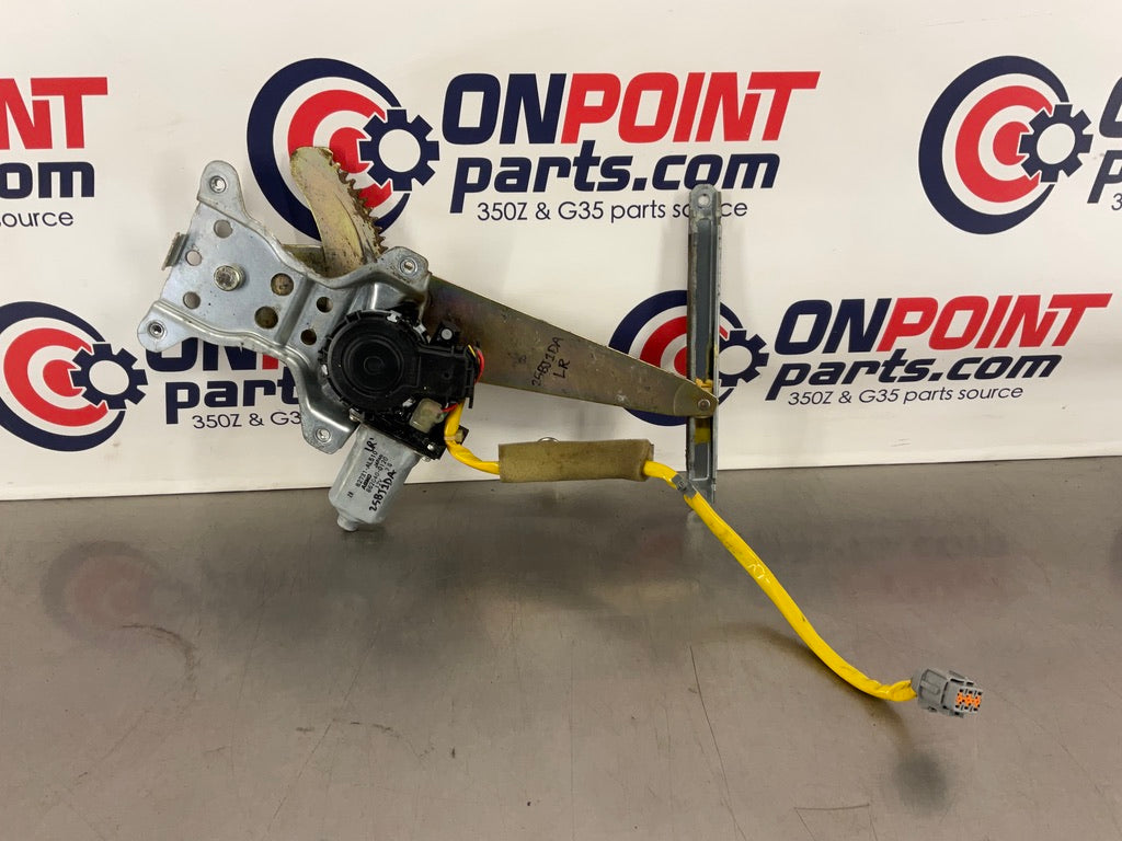 2006 Infiniti G35 Sedan Driver Left Rear Window Regulator Motor OEM 25BJ1DA - On Point Parts Inc