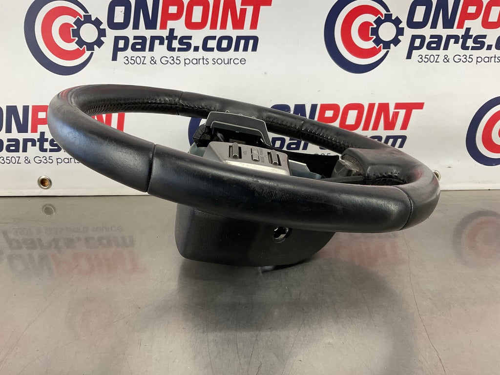 2004 Infiniti G35 Steering Wheel with Cruise Control Radio Switches OEM 12BK8DC - On Point Parts Inc
