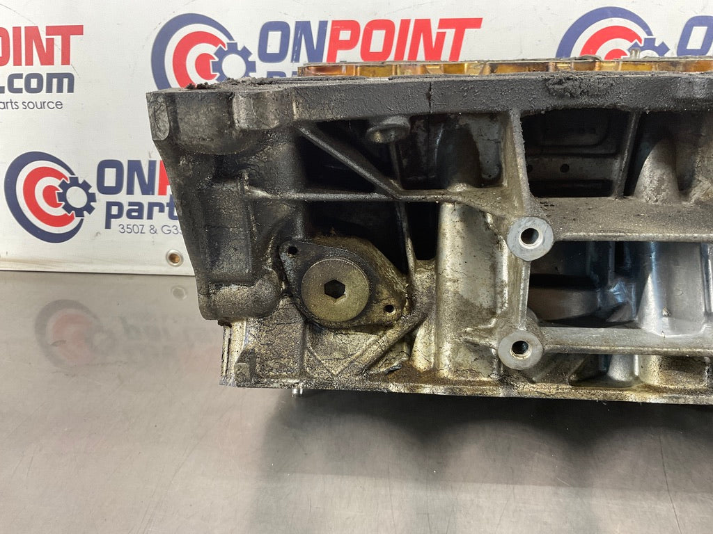 2004 Infiniti G35 VQ35DE Engine Block with Crank Shaft Bearing Caps  OEM 15BE4E0 - On Point Parts Inc