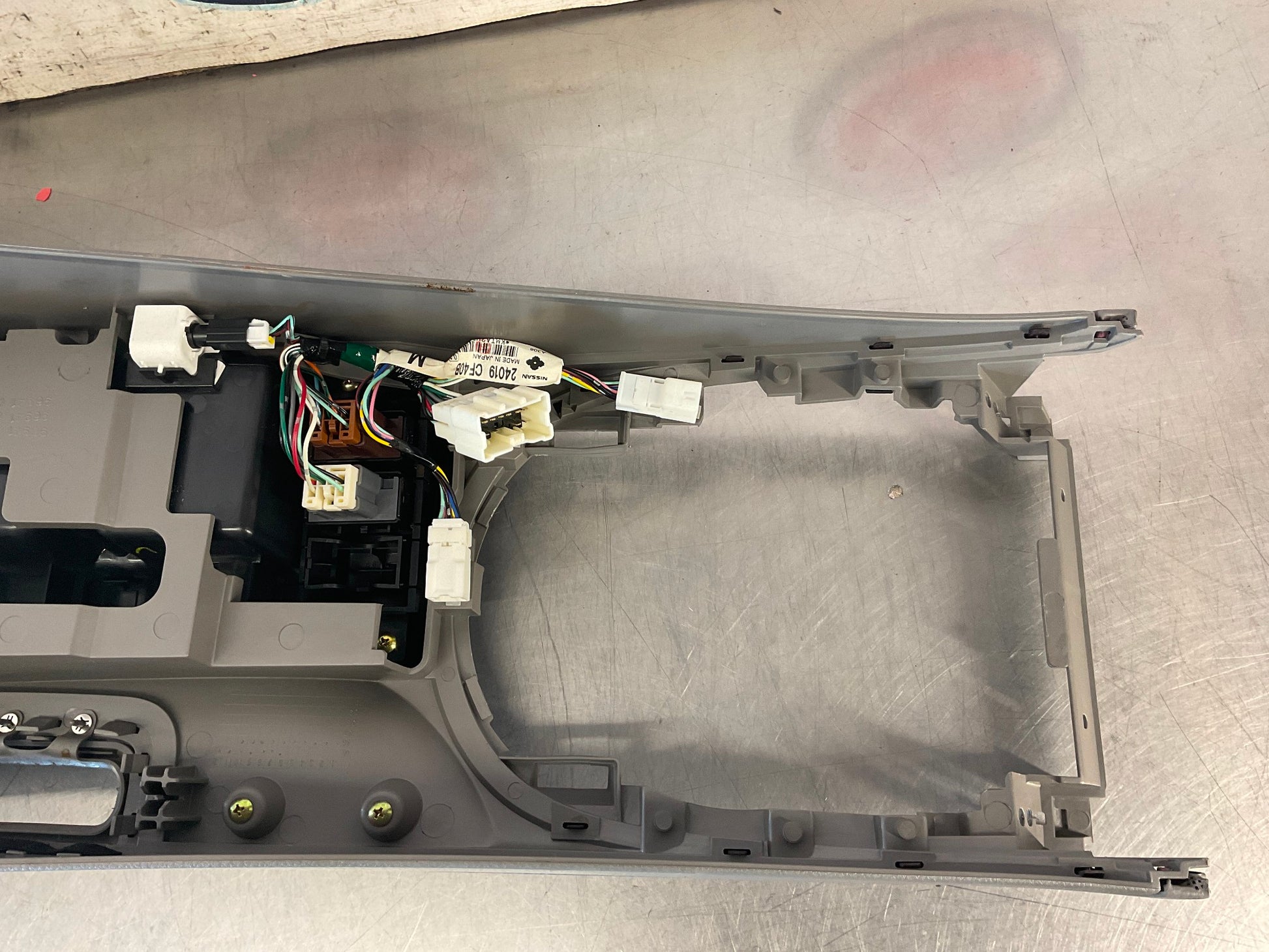 2006 Nissan 350Z Center Console Heated Seat Switch and Hazard OEM 21BHKD8 - On Point Parts Inc