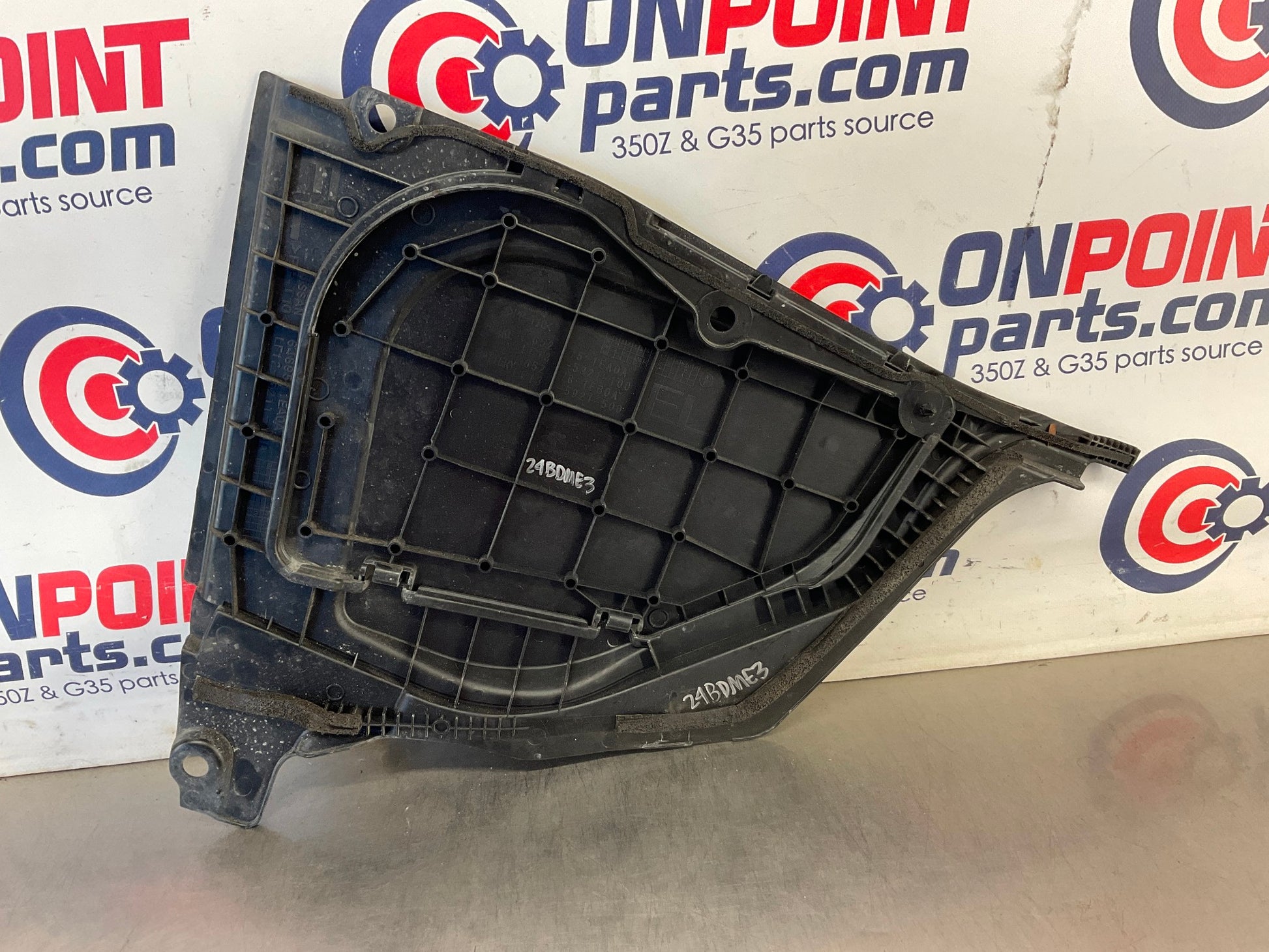 2012 Nissan 370Z Brake Fluid Bezel Trim Cover 64895 OEM 24BDME3 - On Point Parts Inc