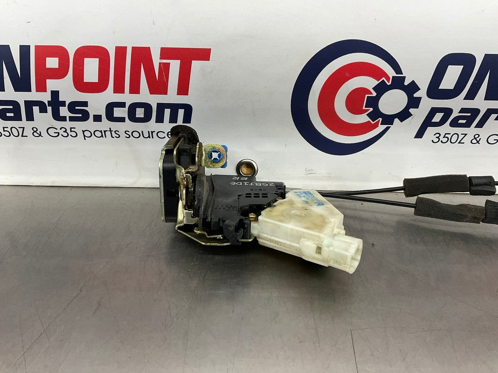 2006 Infiniti G35 Sedan Passenger Right Rear Door Lock Actuator OEM 25BJ1DE - On Point Parts Inc