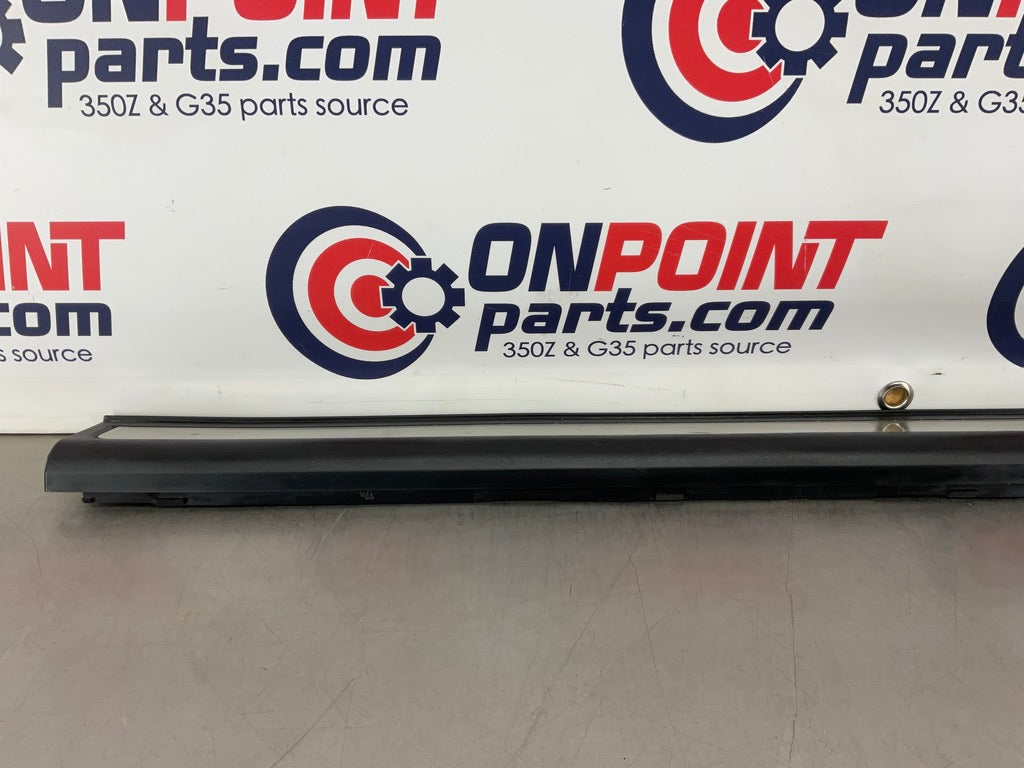 2004 Infiniti G35 Passenger Right Door Threshold Kick Plate Trim OEM 25BK8D7 - On Point Parts Inc