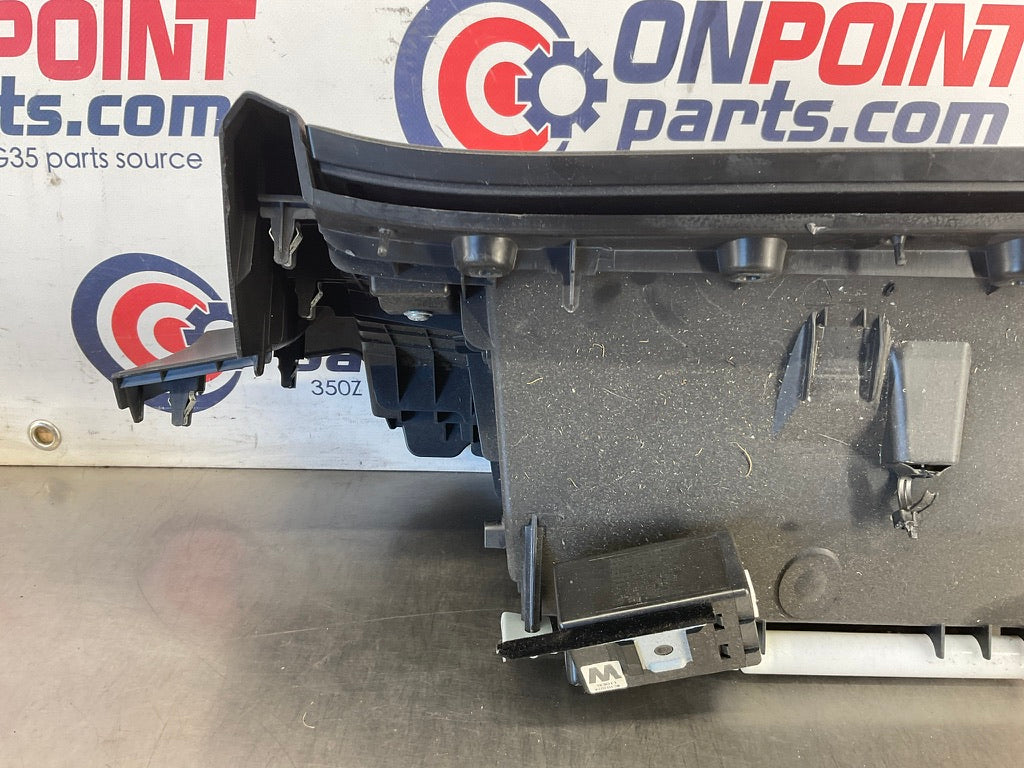 2012 Nissan 370Z Passenger Right Dash Glove Box 68108 OEM 24BDME7 - On Point Parts Inc