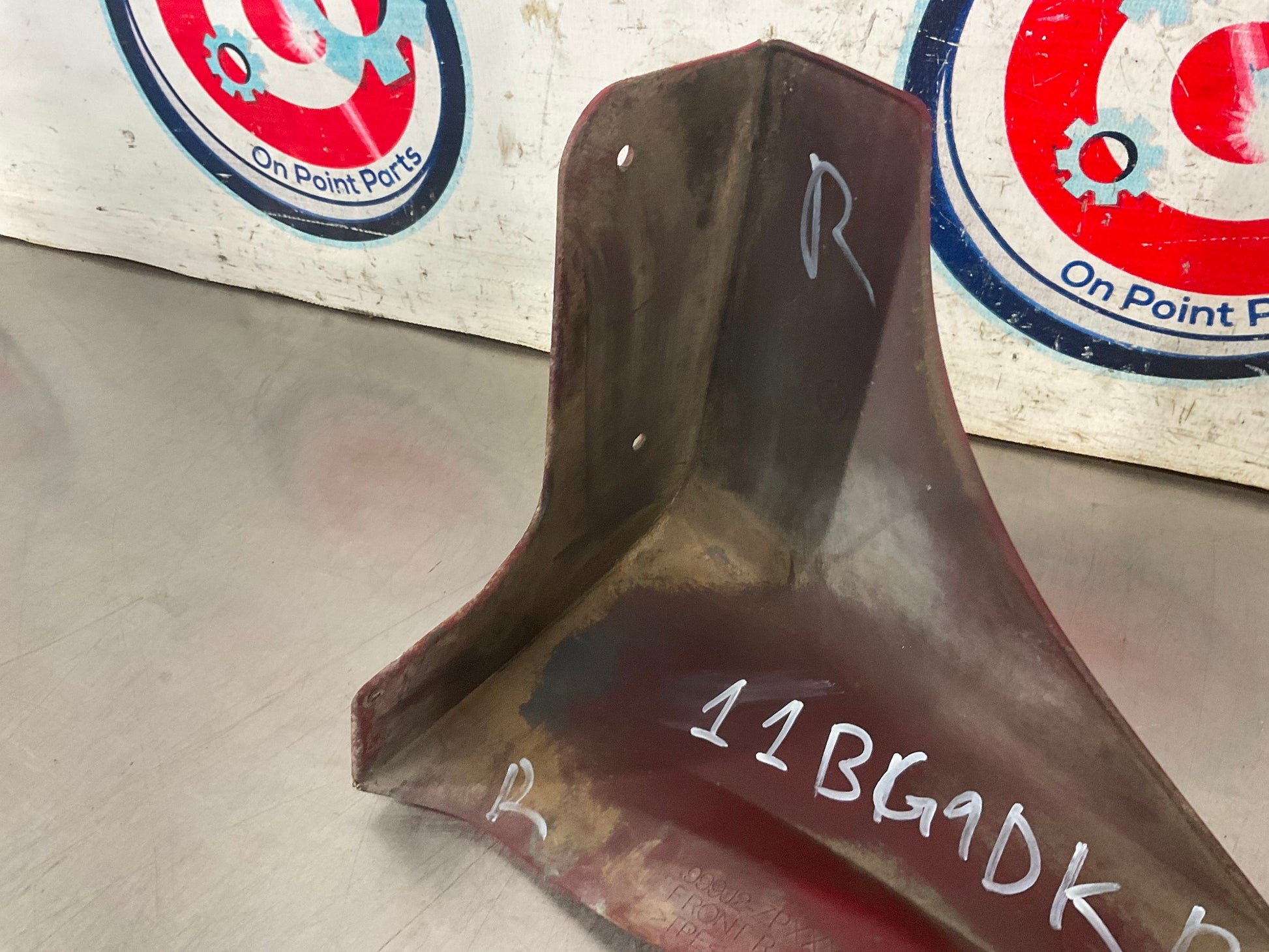 2003 Nissan 350Z Passenger Right Front Mudflap Splash Guard OEM 11BG9DK - On Point Parts Inc