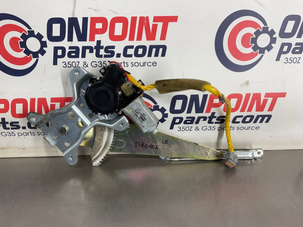 2004 Infiniti G35 Sedan Driver Left Rear Window Regulator Motor OEM 15BE4EA - On Point Parts Inc