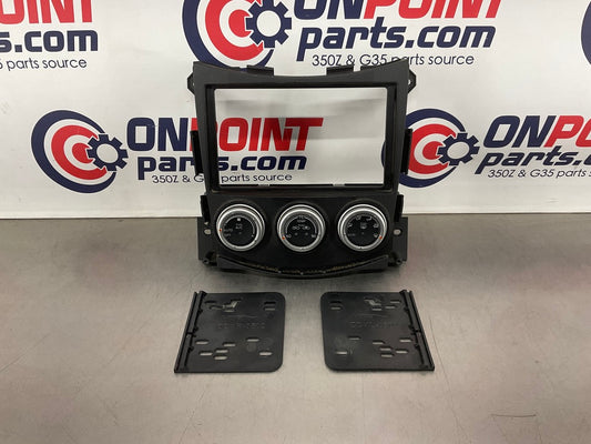 2009 Nissan 370Z Center Dash AC Climate Controls Stereo Bezel Trim OEM 15BKJDC - On Point Parts Inc