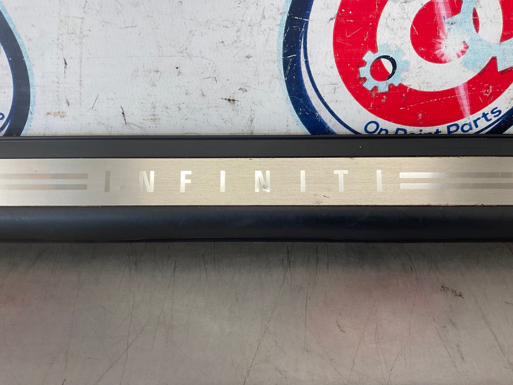 2005 Infiniti G35 Driver Left Door Threshold Kick Plate OEM 14BI7D7 - On Point Parts Inc