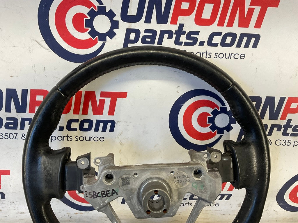 2007 Nissan 350Z Leather Steering Wheel OEM 25BCBEA - On Point Parts Inc